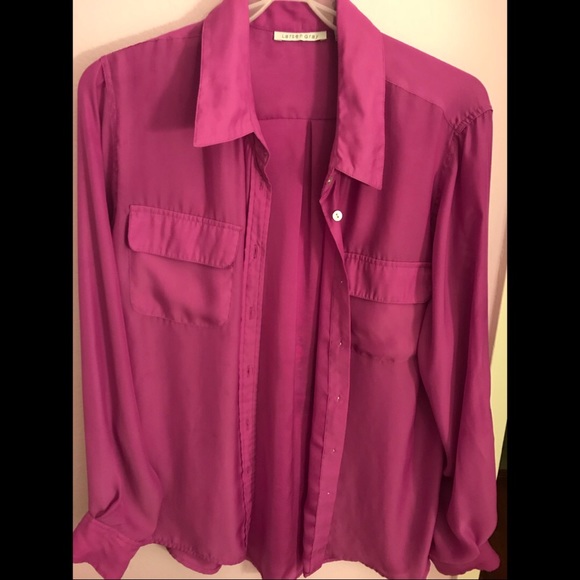 Magenta blouse! - Picture 5 of 6